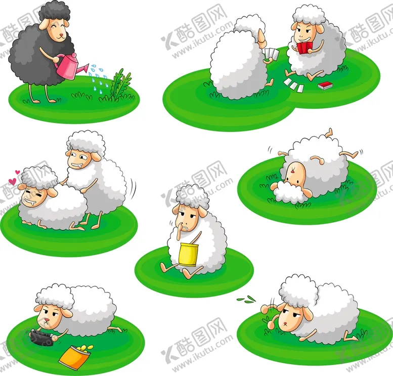 编号：20581909240603052459【酷图网】源文件下载-卡通羊