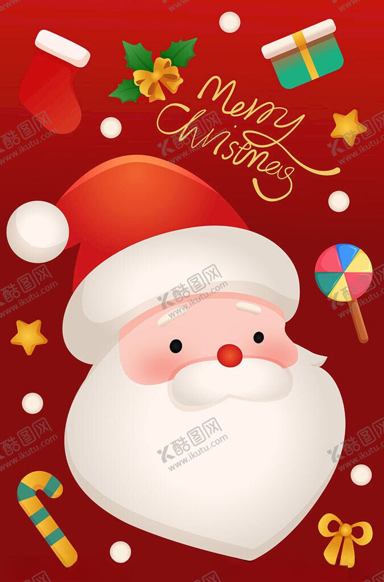 编号：32449204050310282371【酷图网】源文件下载-圣诞老人贺圣诞欢乐画面