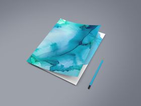 单张样机效果图