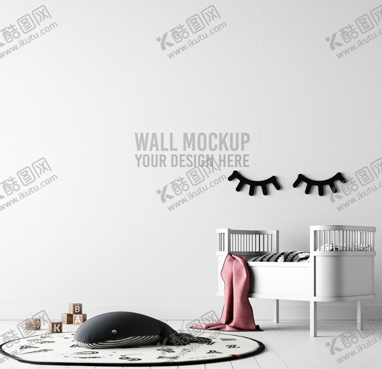 编号：73533810060446271285【酷图网】源文件下载-室内墙壁样机