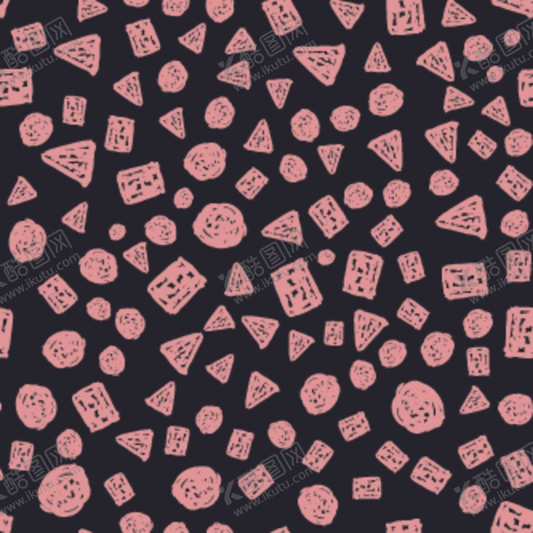 编号：25729309250437058085【酷图网】源文件下载-手绘无缝花纹