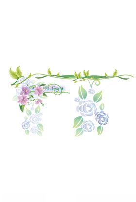 鲜花印花