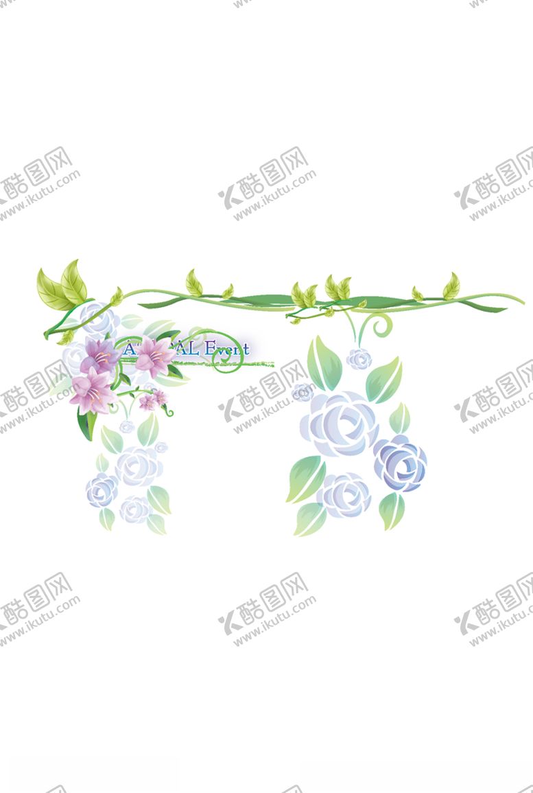 编号：32118105160556137721【酷图网】源文件下载-鲜花印花