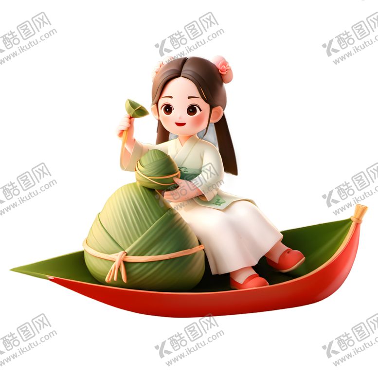 编号：48454402072254599233【酷图网】源文件下载-卡通端午粽子