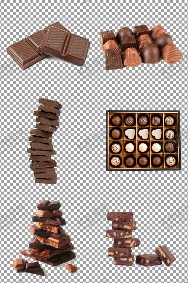 编号：38580909250017511499【酷图网】源文件下载-美味醇香巧克力块