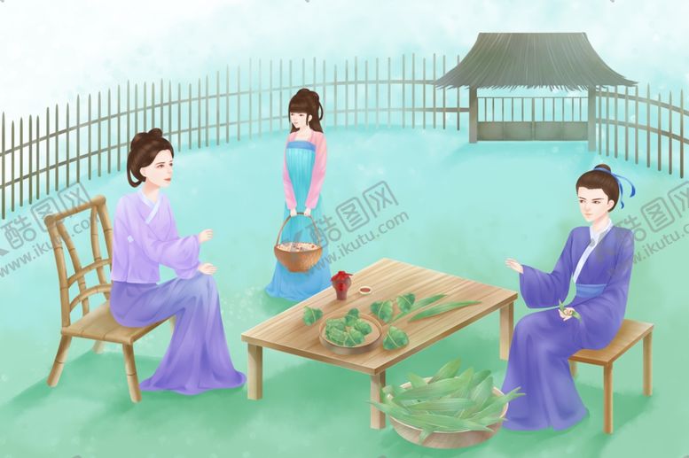 编号：97710101251807202042【酷图网】源文件下载-端午节插画