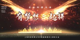 公司年会背景