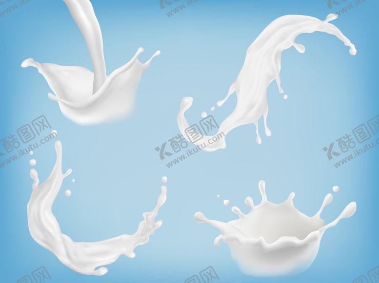 编号：66394609200510337023【酷图网】源文件下载-飞溅牛奶