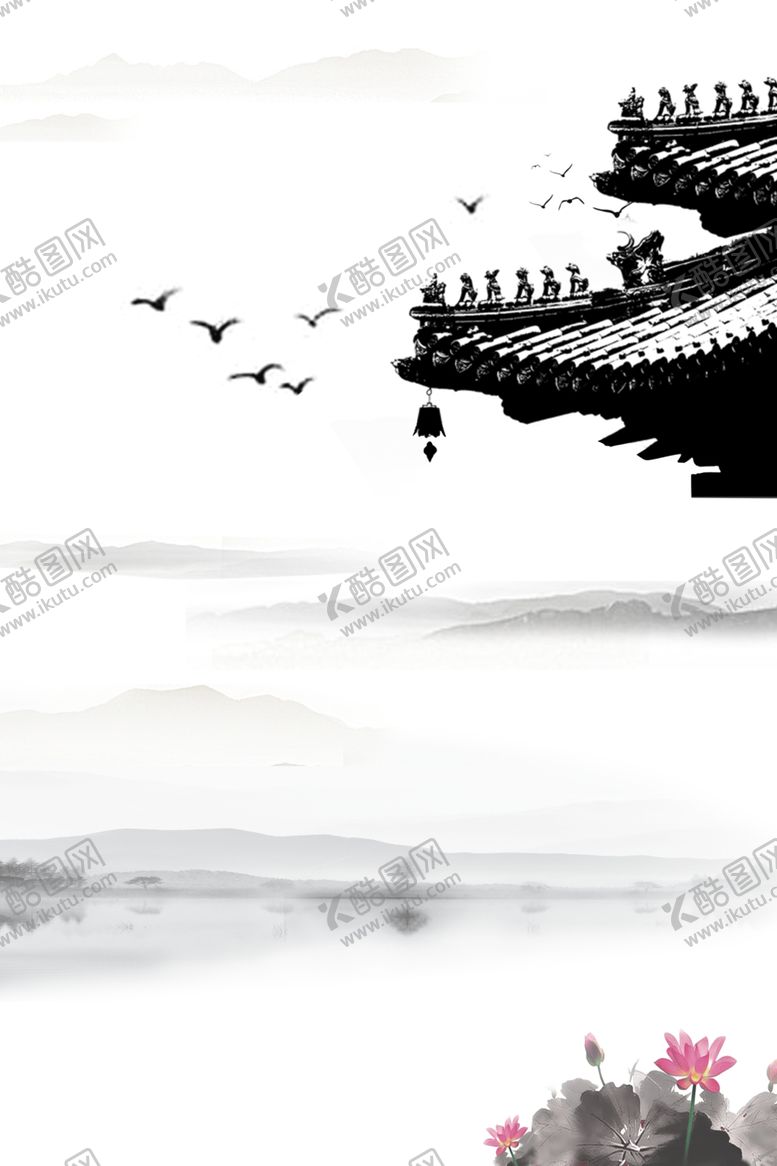 编号：39944610111446371201【酷图网】源文件下载-水墨背景