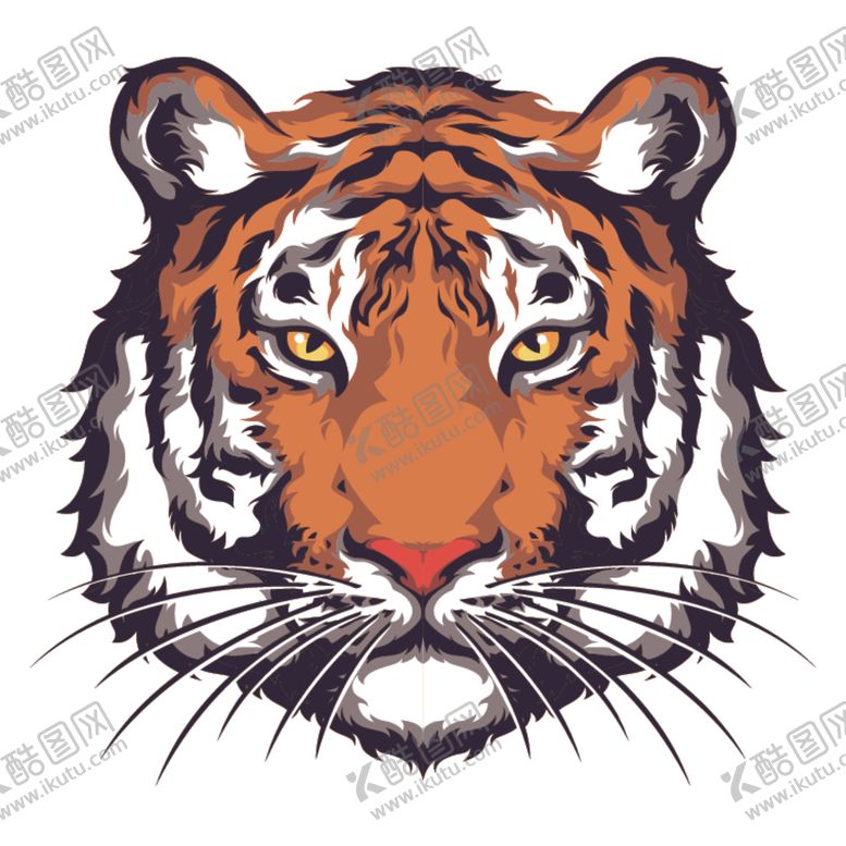 编号：12932809280711464751【酷图网】源文件下载-卡通老虎