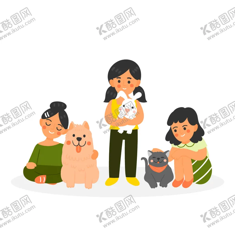 编号：20934709280727245937【酷图网】源文件下载-人和宠物