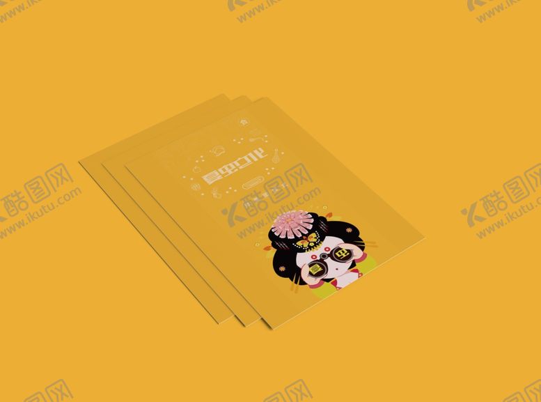 编号：53476405011931319654【酷图网】源文件下载-折页展示样机