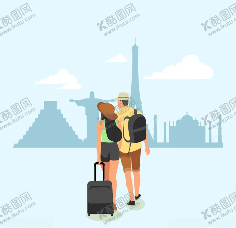 编号：17447406151900225237【酷图网】源文件下载-旅客游客