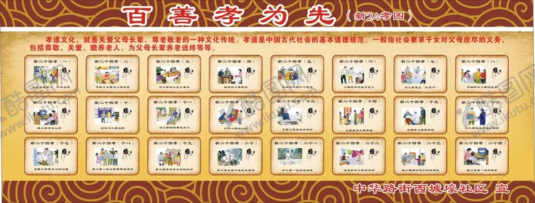 编号：72612710161858138575【酷图网】源文件下载-二十四孝