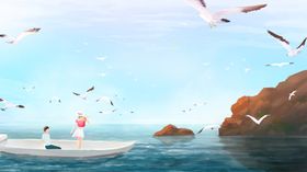 小清新简约创意海报图片艺术国潮治愈系
