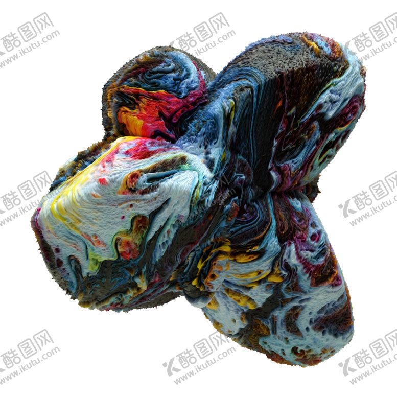 编号：60642710120451403338【酷图网】源文件下载-液态流体抽象炫彩图案