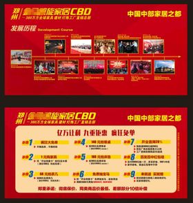 企业发展历程广告板文化