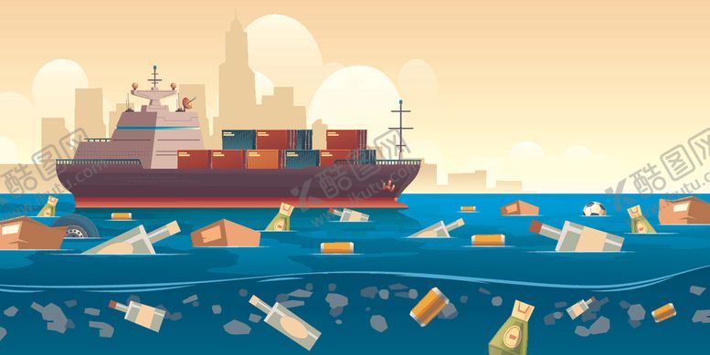 编号：91501910300157139941【酷图网】源文件下载-海洋污染