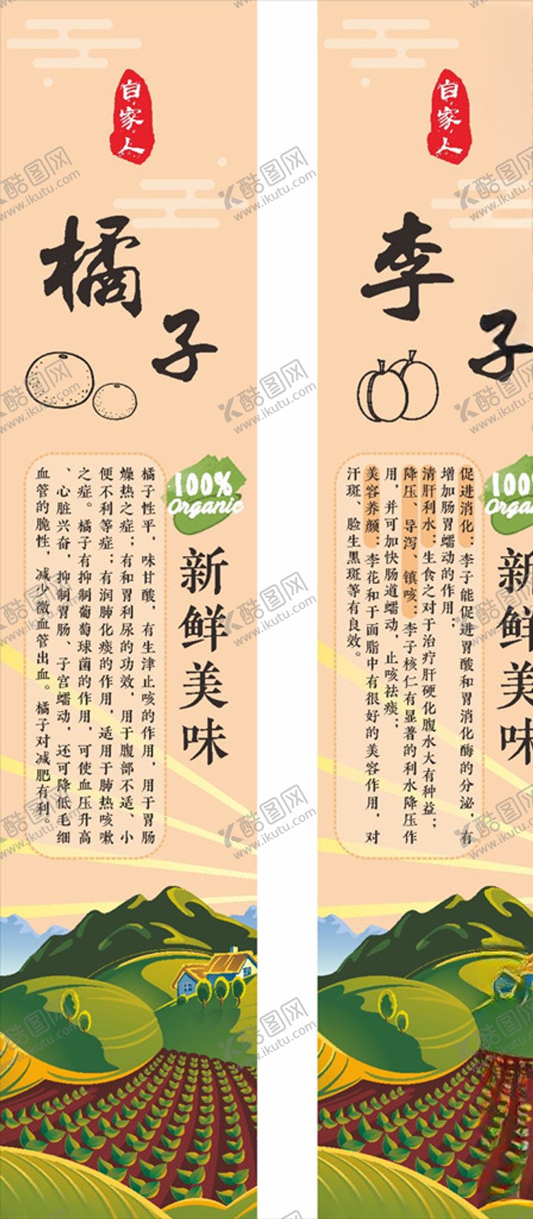 编号：54889809202052288582【酷图网】源文件下载-特产水果标签