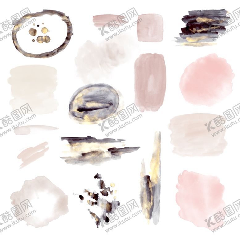 编号：39421210120301515676【酷图网】源文件下载-水墨毛笔笔触