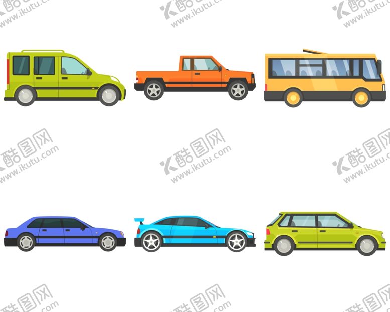 编号：34577109191910232079【酷图网】源文件下载-卡通汽车