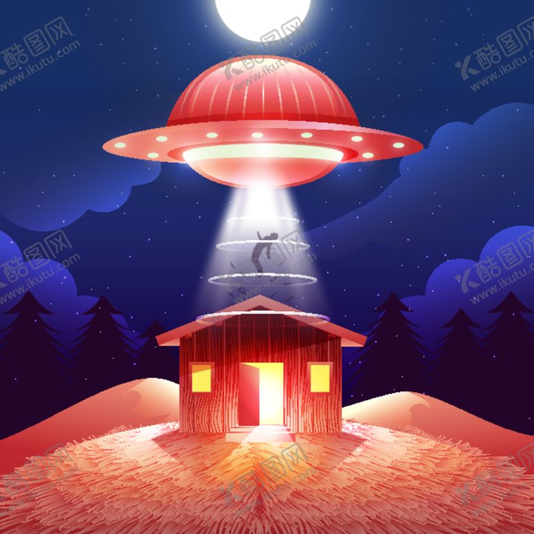 编号：93196901141134265134【酷图网】源文件下载-UFO背景