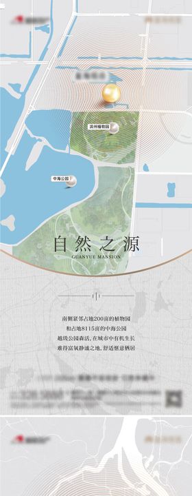 房地产区位价值点系列微单海报
