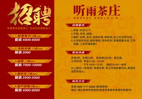 招聘展板人才诚英才