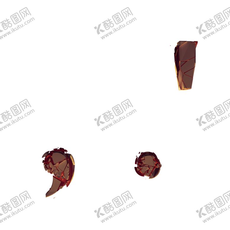 编号：39022009241604085333【酷图网】源文件下载-破碎符号