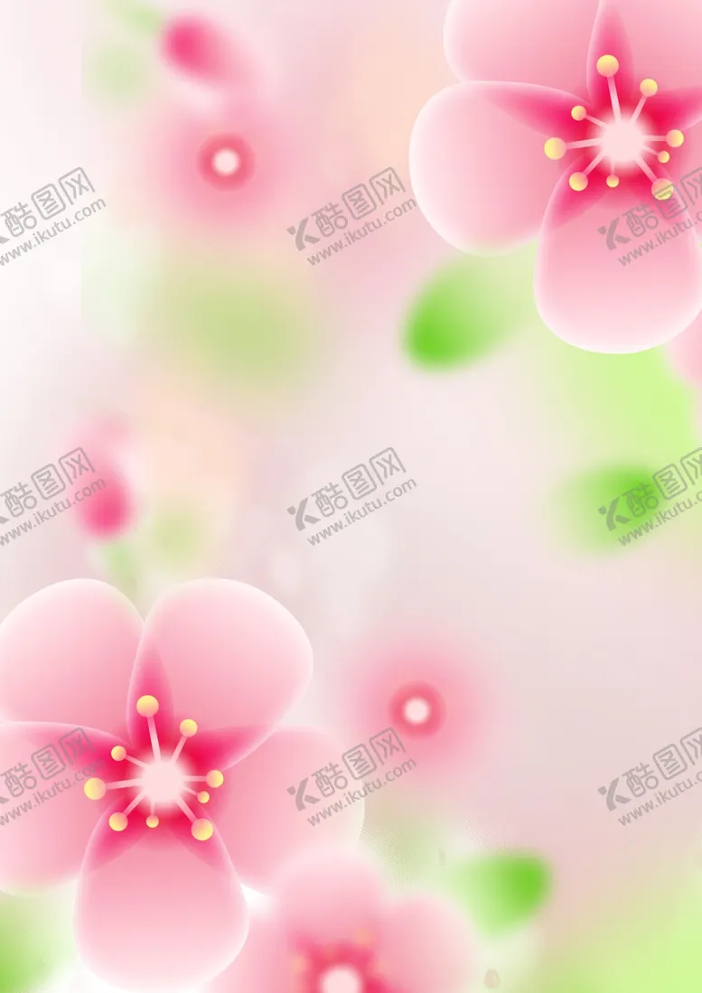 编号：39527002120920098658【酷图网】源文件下载-浪漫花朵背景
