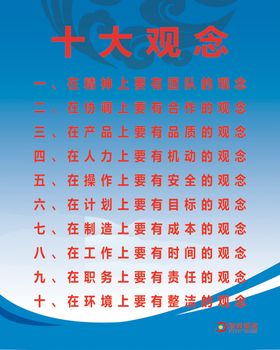 十大观念