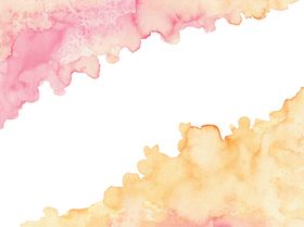 粉色水彩晕染妈妈生日布置装饰