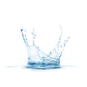 蓝色水波元素