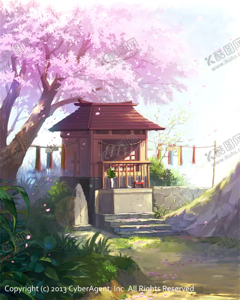 编号：52240704170431387040【酷图网】源文件下载-彩色动漫场景插画背景