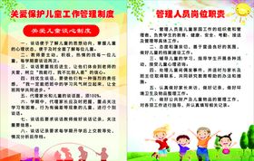儿童之家制度牌