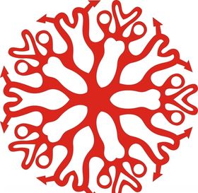 六角剪花窗花纸图案背景元素