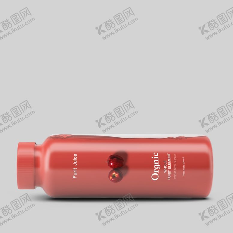 编号：41293909170826221987【酷图网】源文件下载-果汁瓶样机