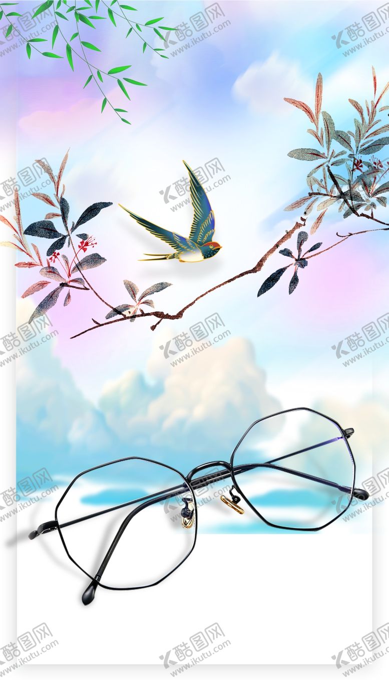 编号：58983702270312003036【酷图网】源文件下载-眼镜广告