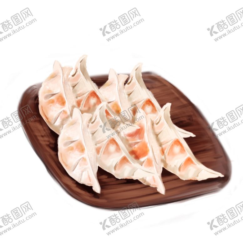 编号：45381105070009082903【酷图网】源文件下载-手绘饺子素材