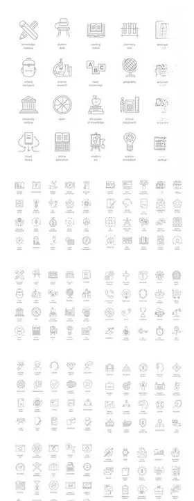 空白日历模板互联网图标