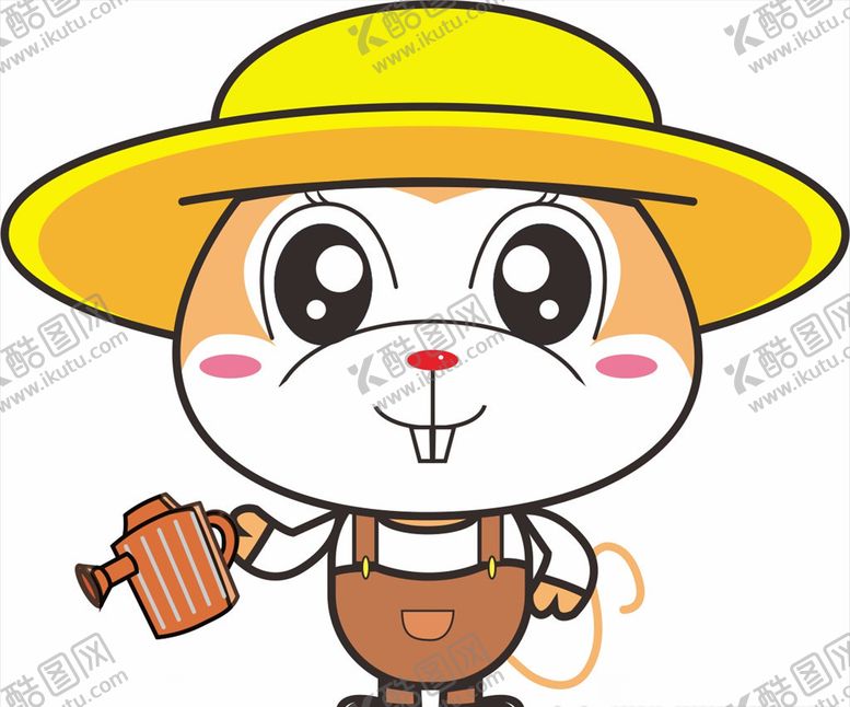 编号：77270606250550084419【酷图网】源文件下载-植树的园丁老鼠