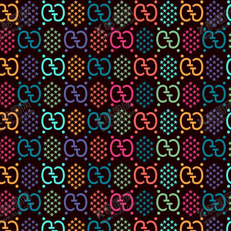 编号：71705007050601147509【酷图网】源文件下载-彩色Gucci