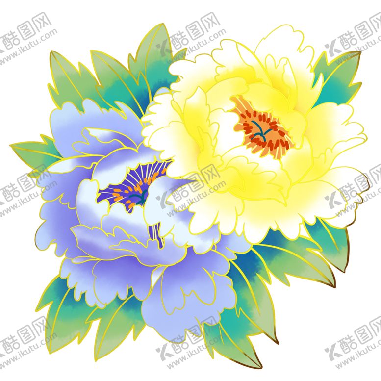 编号：50865410220315276722【酷图网】源文件下载-中国古风传统花鸟图案