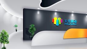 形象墙样机