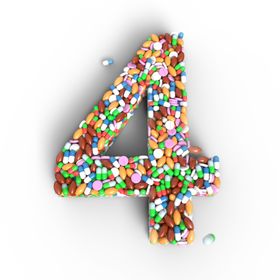 胶囊数字4文字
