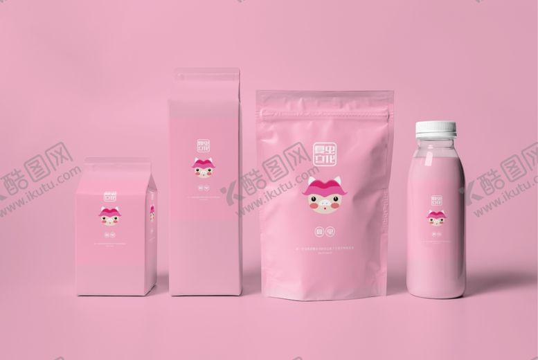 编号：88807809100245088744【酷图网】源文件下载-酸奶盒样机
