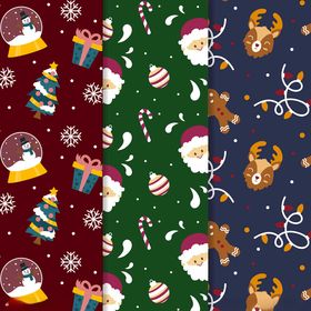 圣诞主题图案素材集合