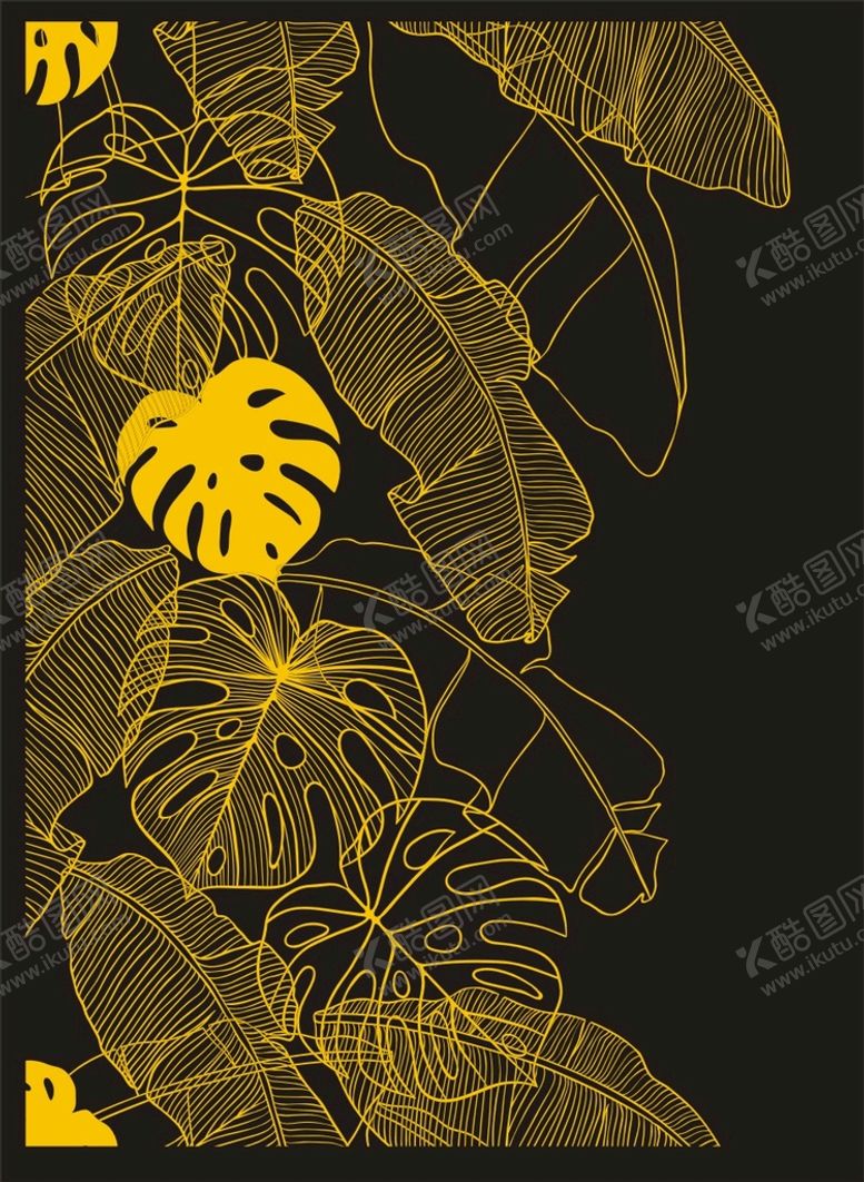 编号：90105401281416015632【酷图网】源文件下载-绿叶树叶底纹