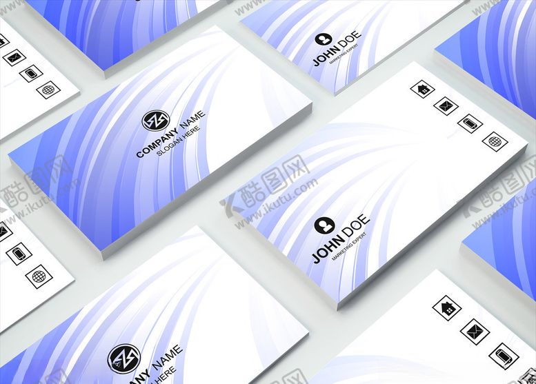 编号：39185009251515384611【酷图网】源文件下载-矢量名片模板