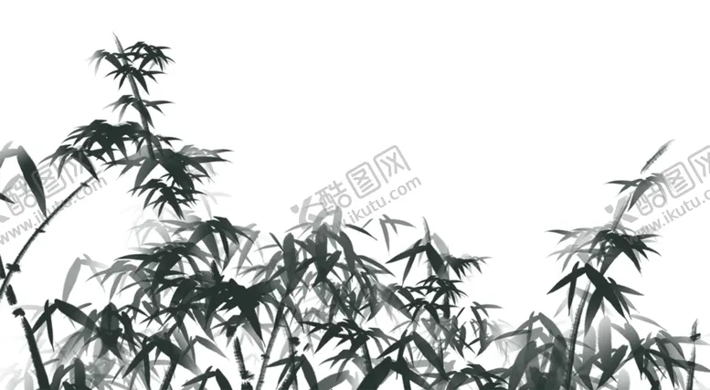 编号：69354006251320015796【酷图网】源文件下载-水墨竹子
